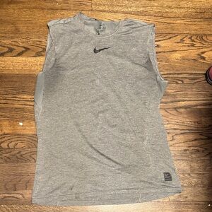 Nike Heather Gray Compression Tank
